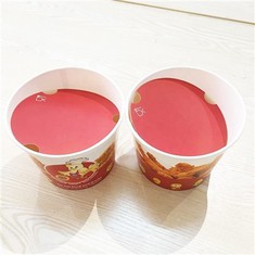 Paper Bucket with Lid